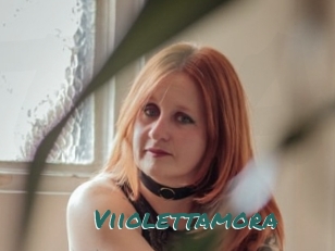 Viiolettamora