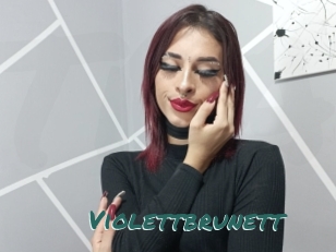 Violettbrunett